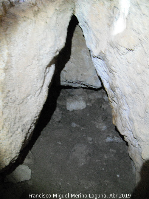 Santuario prehistrico de la Cueva de Golliat - Santuario prehistrico de la Cueva de Golliat. ltima cmara