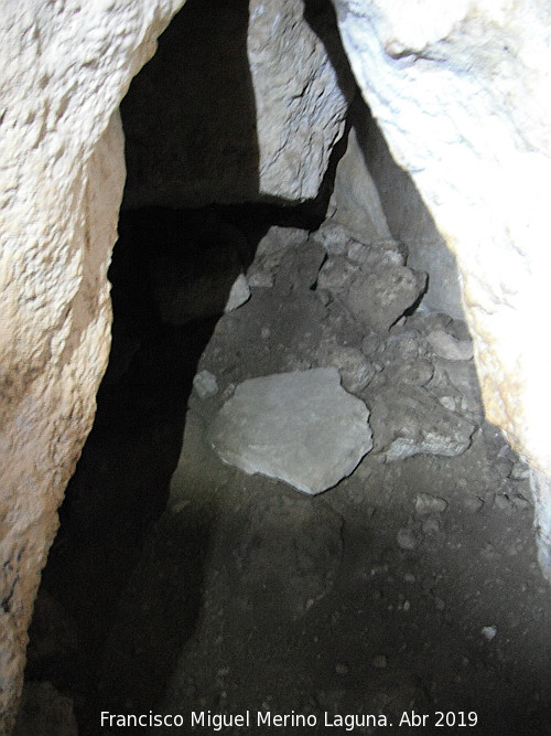 Santuario prehistrico de la Cueva de Golliat - Santuario prehistrico de la Cueva de Golliat. ltima cmara