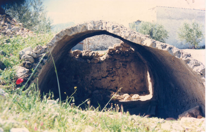 Aljibe del cortijo de la Iglesia - Aljibe del cortijo de la Iglesia. Foto antigua