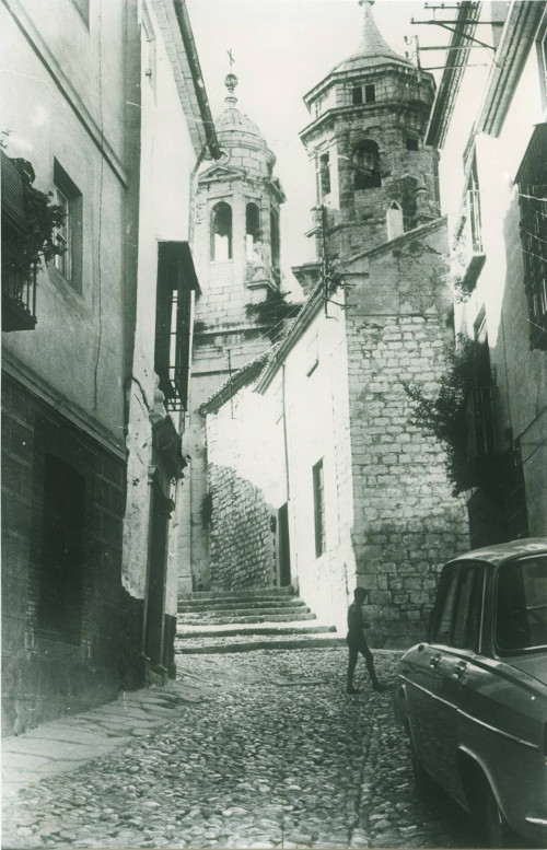 Calle Vicente Montuno Morente - Calle Vicente Montuno Morente. Foto antigua IEG