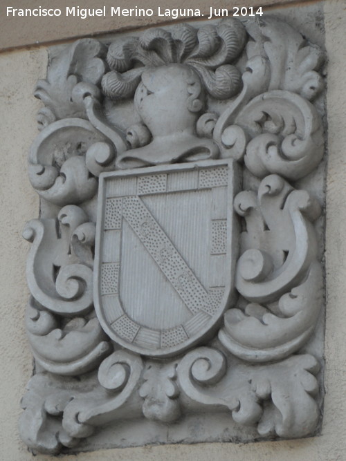 Casa de la Calle Ejido de la Alcantarilla n 15 - Casa de la Calle Ejido de la Alcantarilla n 15. Escudo