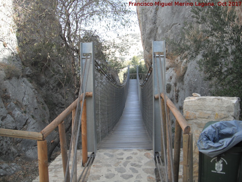 Puente Colgante de Zuheros - Puente Colgante de Zuheros. 