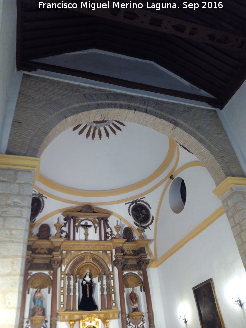 Convento de Santa rsula - Convento de Santa rsula. Arco toral