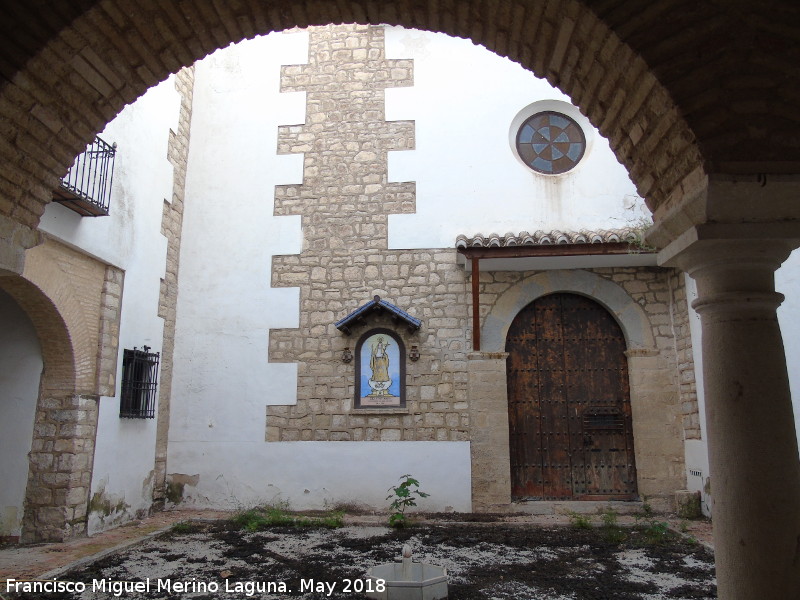 Convento de Santa rsula - Convento de Santa rsula. Patio de acceso
