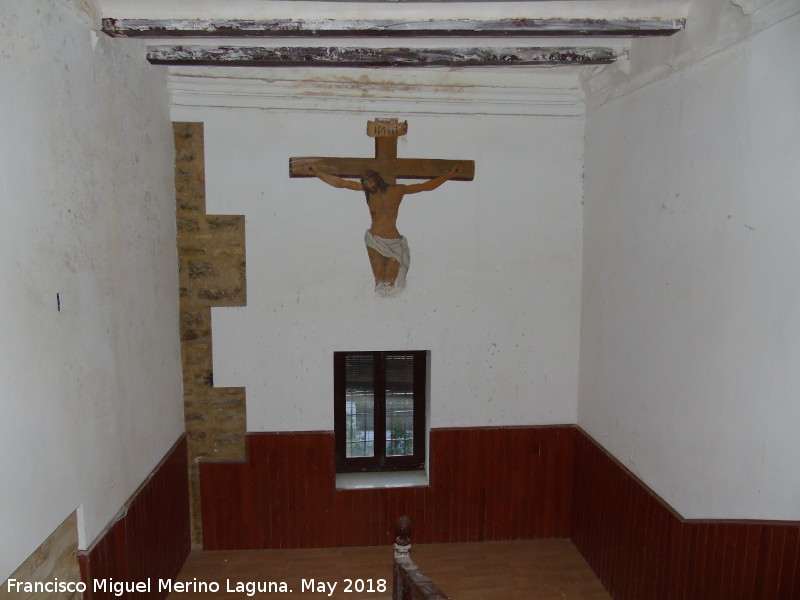 Convento de Santa rsula - Convento de Santa rsula. Cristo de las escaleras