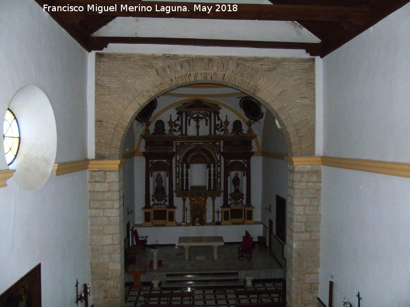 Convento de Santa rsula - Convento de Santa rsula. Capilla desde el coro