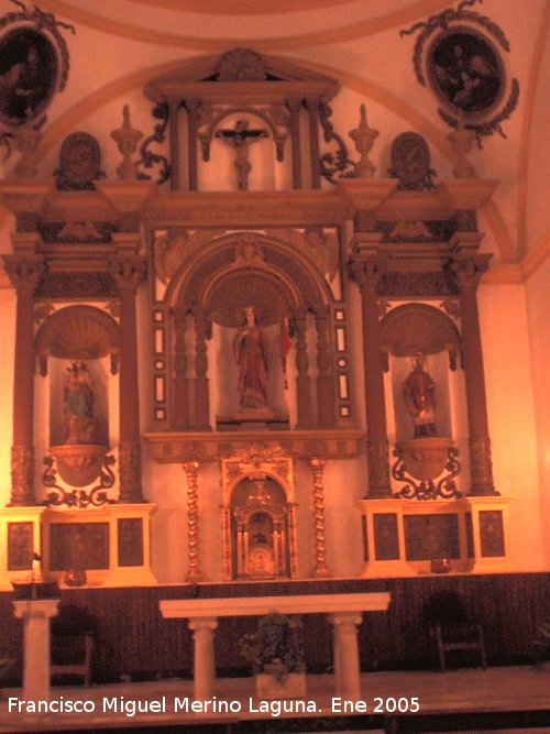 Convento de Santa rsula - Convento de Santa rsula. Altar