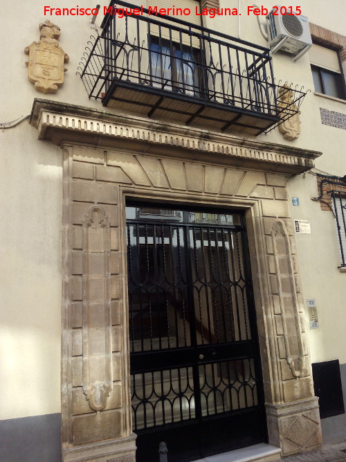 Casa de la Calle del Conde n 3 - Casa de la Calle del Conde n 3. Portada