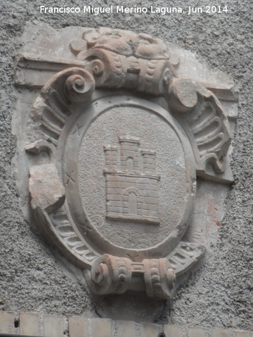 Casa de la Plaza de San Bartolom n 10 - Casa de la Plaza de San Bartolom n 10. Escudo