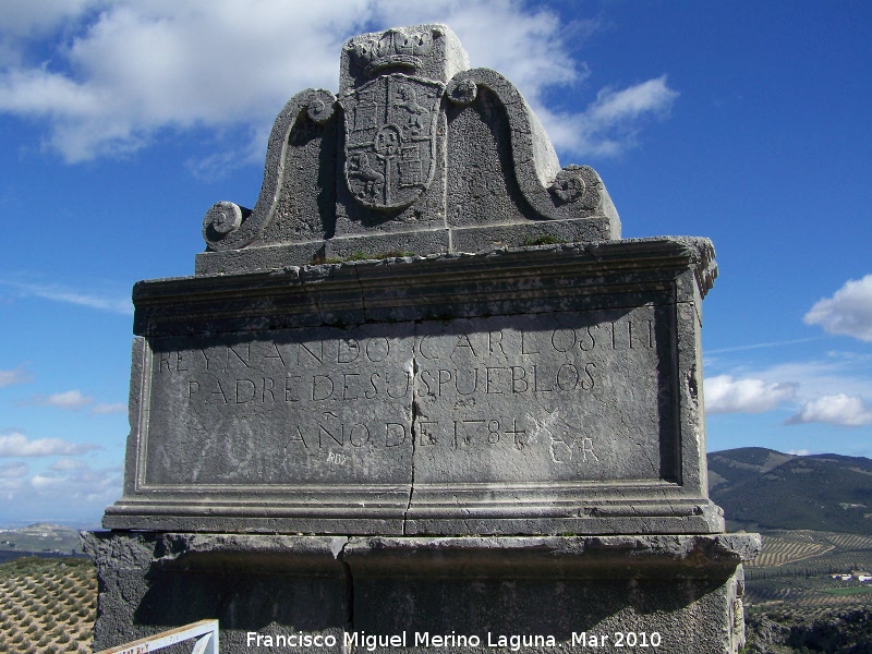 Monumento de Carlos III o Vtor - Monumento de Carlos III o Vtor. 