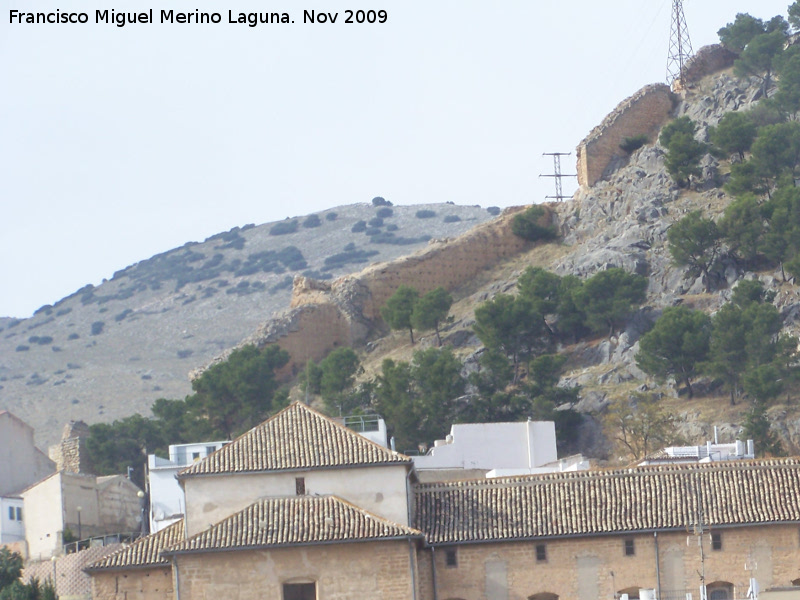 Muralla de Jan - Muralla de Jan. Desde la Catedral