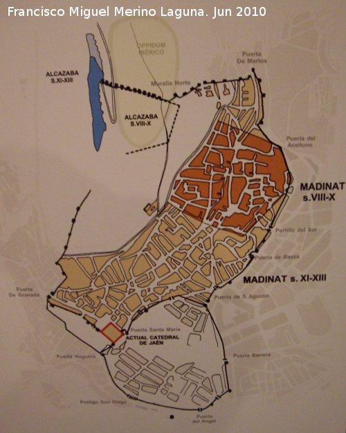 Muralla de Jan - Muralla de Jan. Plano