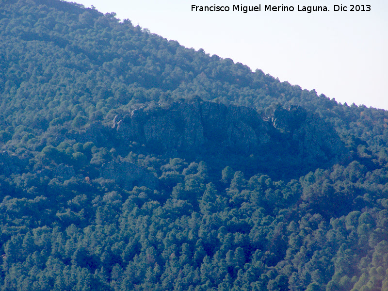 Cerro Cabeza de San Pablo - Cerro Cabeza de San Pablo. Formaciones rocosas