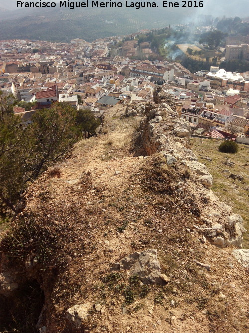 Muralla de Jan. Torren Sur II - Muralla de Jan. Torren Sur II. Adarve