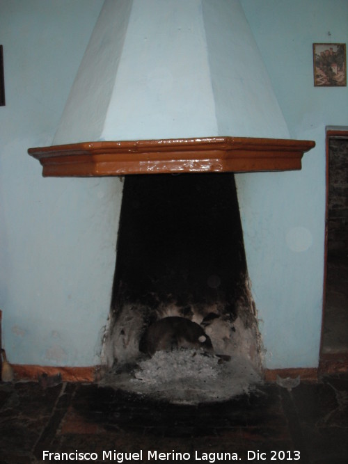 Cortijo de Torre Alver - Cortijo de Torre Alver. Chimenea