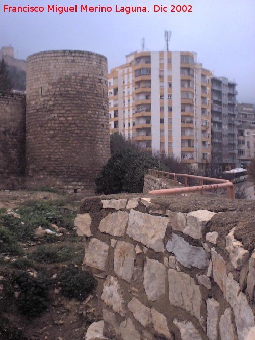 Muralla de Jan. Torren del Cao del Agua - Muralla de Jan. Torren del Cao del Agua. Visto desde la azotea del Torren D