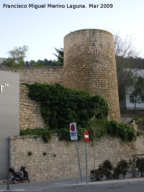 Muralla de Jan. Torren del Cao del Agua - Muralla de Jan. Torren del Cao del Agua. Despus de la construccin del teatro