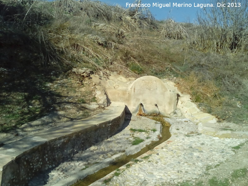 Pilar de la Higuera del Conde - Pilar de la Higuera del Conde. Fuente de dos caos