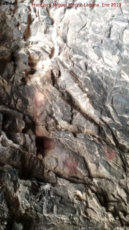 Pinturas rupestres de la Cueva de la Higuera II - Pinturas rupestres de la Cueva de la Higuera II. Panel