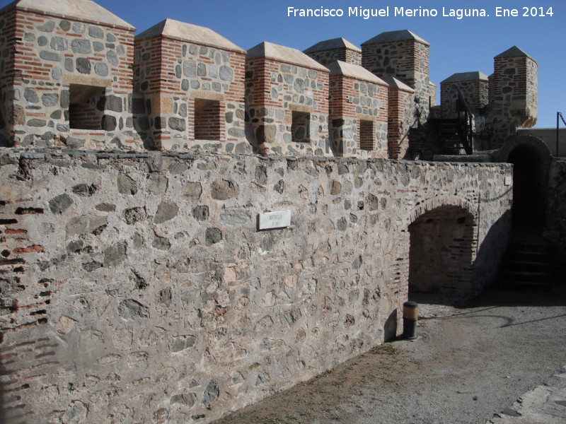 Castillo de San Miguel. Murallas Norte - Castillo de San Miguel. Murallas Norte. 