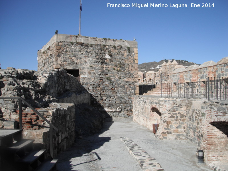Castillo de San Miguel. Torre del Homenaje - Castillo de San Miguel. Torre del Homenaje. 