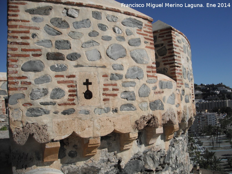 Castillo de San Miguel. Torreones del Nordeste - Castillo de San Miguel. Torreones del Nordeste. Parapetos