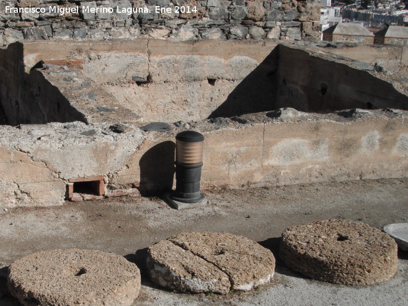 Castillo de San Miguel. Habitaciones anuladas - Castillo de San Miguel. Habitaciones anuladas. 