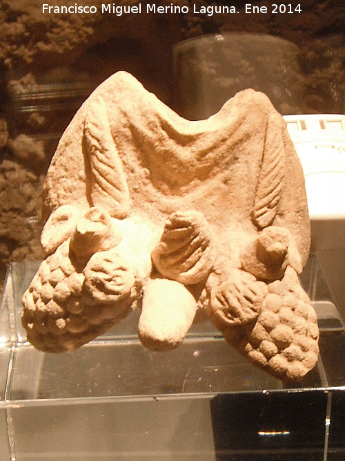 Priapo - Priapo. Finales del siglo I principios del siglo II d.C. Museo del Castillo de San Miguel - Almucar