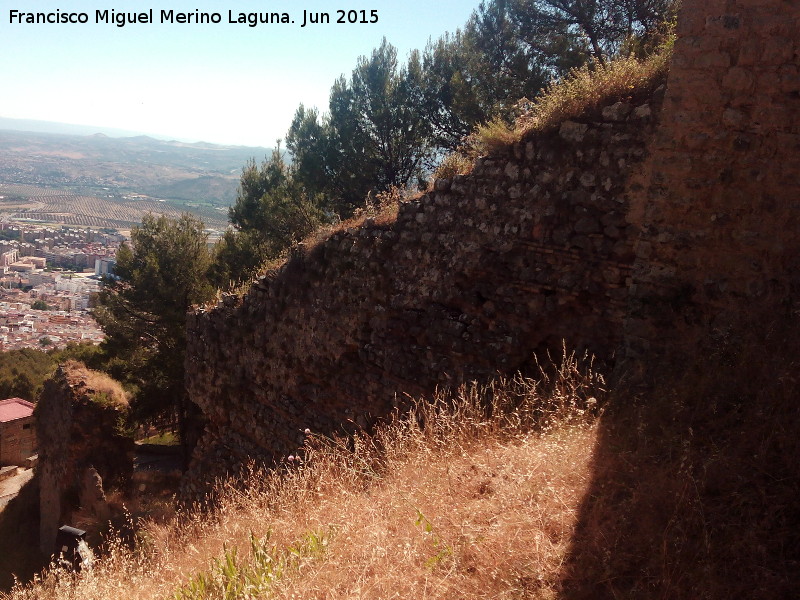 Muralla de Jan. Lienzo Norte I - Muralla de Jan. Lienzo Norte I. 