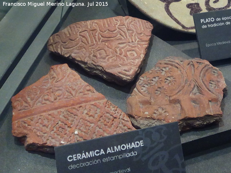 Cermica islmica estampillada - Cermica islmica estampillada. Museo de la Ciudad - Alcal la Real