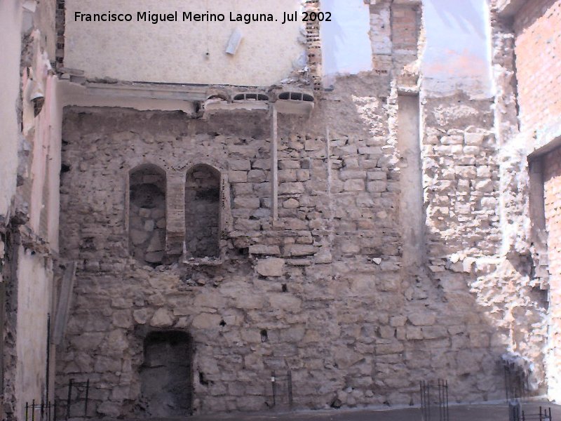 Muralla de Jan. Lienzo y antemuro de la Calle Milln de Priego n 59 - Muralla de Jan. Lienzo y antemuro de la Calle Milln de Priego n 59. 