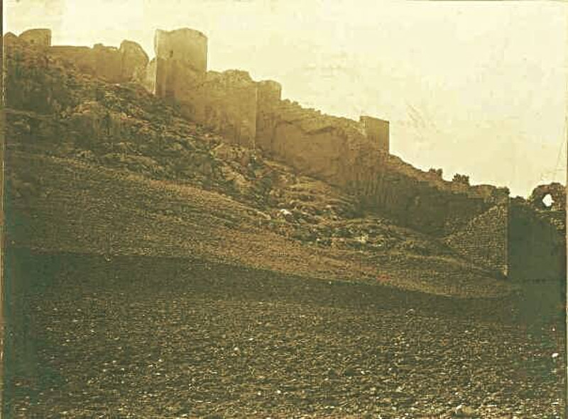 Muralla de Jan. Torren del Arco - Muralla de Jan. Torren del Arco. Foto antigua