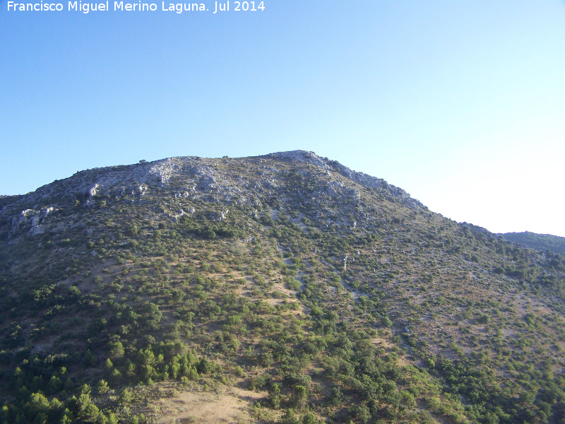 Cerro de la Matilla - Cerro de la Matilla. Desde el Castillo Calar