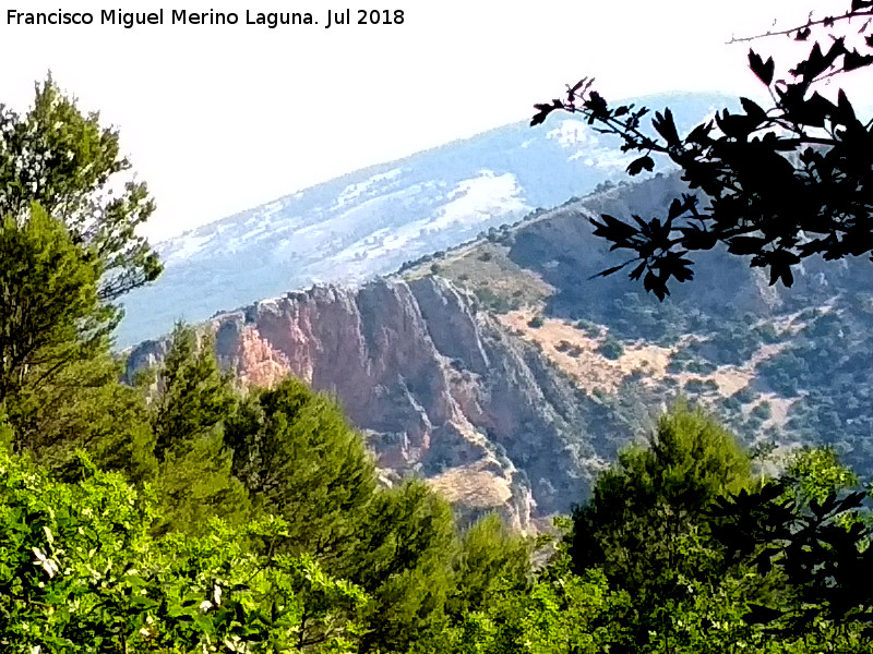 Puerto de la Brincola - Puerto de la Brincola. Desde el Barranco de los Corzos