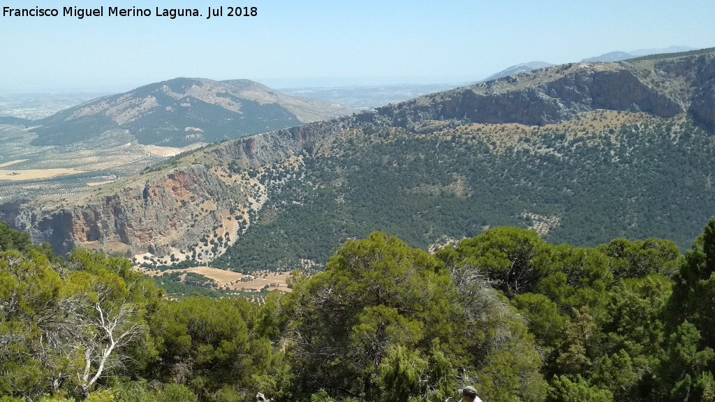 Cinta del Fraile - Cinta del Fraile. Desde el Barranco de la Mata