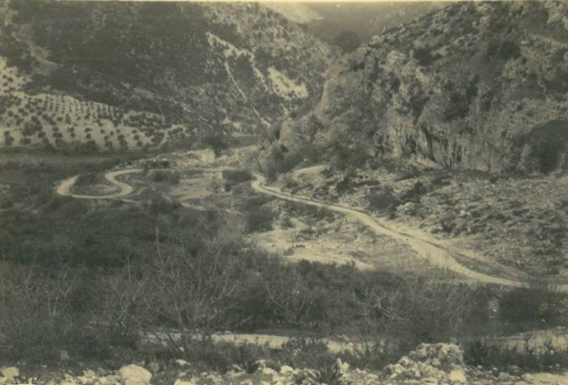 Barranco de la Caada - Barranco de la Caada. Aos 60 del siglo XX