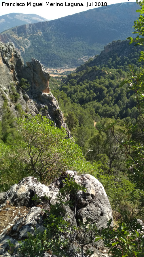 Barranco de los Corzos - Barranco de los Corzos. Vistas