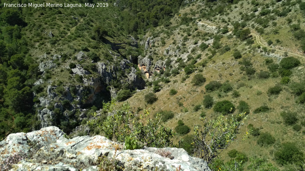 Pen del Plpito - Pen del Plpito. Vistas hacia el Can de la Tinaja