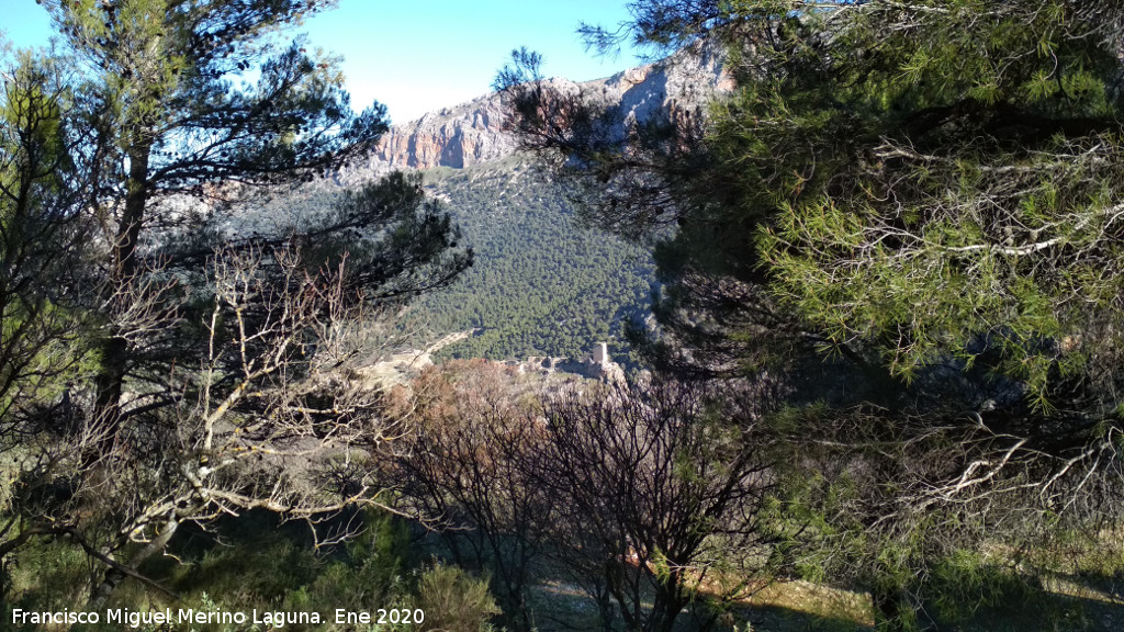 Cerro Pinillo - Cerro Pinillo. Vistas hacia el Castillo de Oti�ar