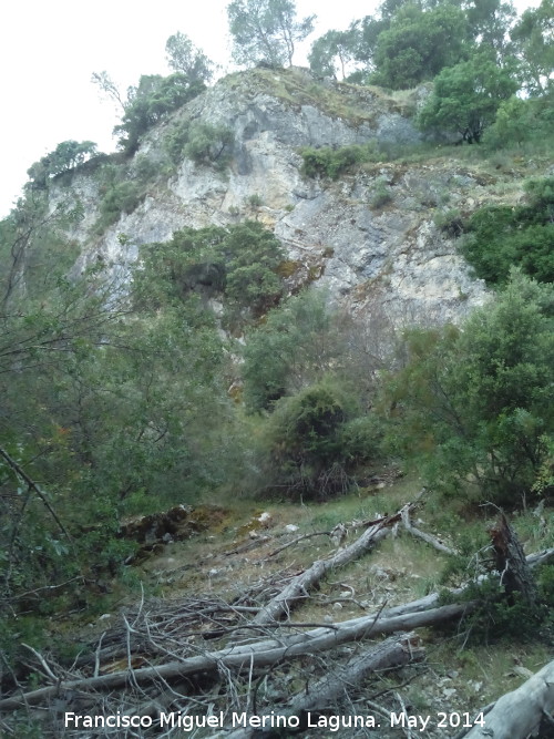 Puerto de la Senda - Puerto de la Senda. Paredes rocosas