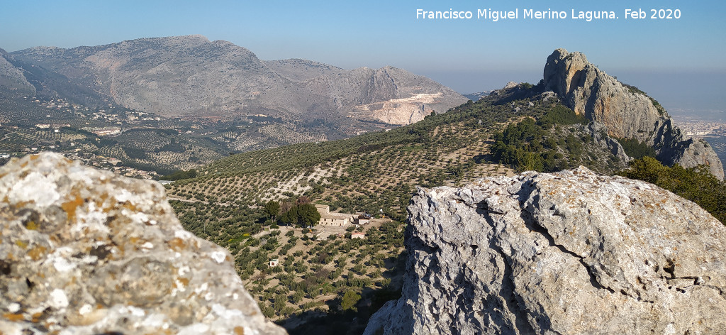 Caser�a del Portichuelo - Caser�a del Portichuelo. Desde la cumbre sur de las Pe�as de Castro