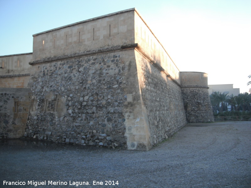 Castillo de la Herradura - Castillo de la Herradura. Bastiones