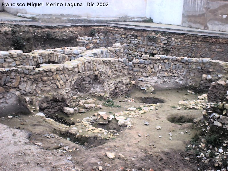 Antigua Escuela de Enfermera - Antigua Escuela de Enfermera. Arqueras de la excavacin arqueolgica