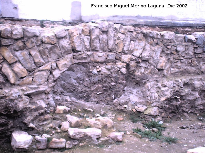 Antigua Escuela de Enfermera - Antigua Escuela de Enfermera. Arqueras de la excavacin arqueolgica