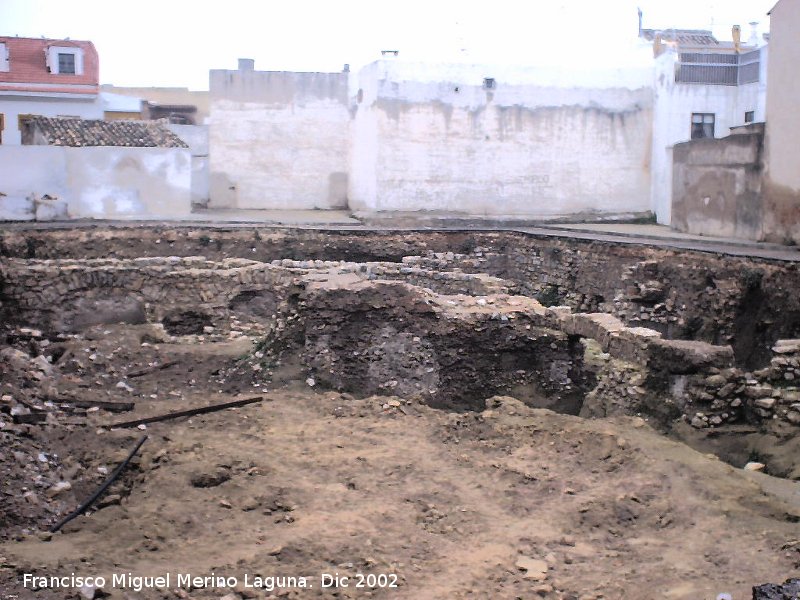 Antigua Escuela de Enfermera - Antigua Escuela de Enfermera. Arqueras de la excavacin arqueolgica