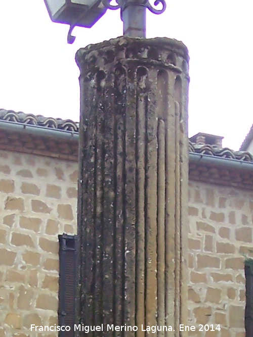 Cruz de San Gil - Cruz de San Gil. Columna