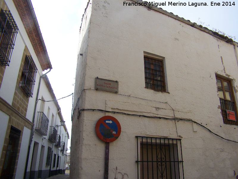 Casa de la Calle Santa Catalina n 1 - Casa de la Calle Santa Catalina n 1. 