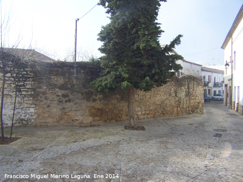 Plaza del Arcediano - Plaza del Arcediano. Muros