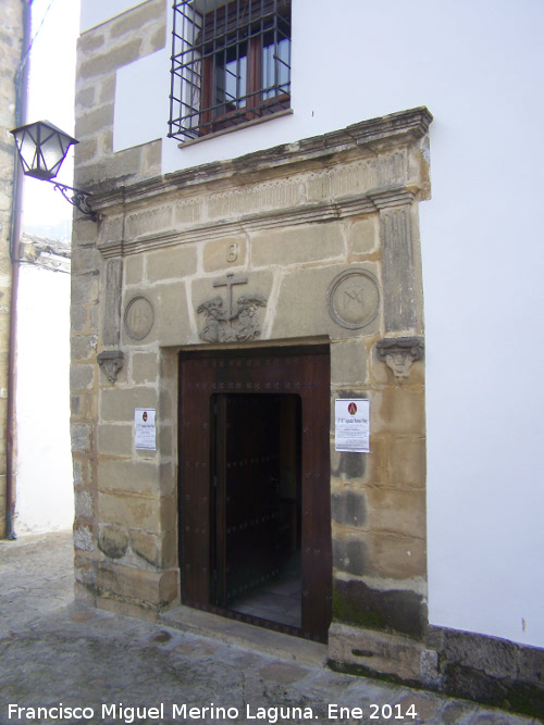 Casa de la Plaza del Arcediano n 6 - Casa de la Plaza del Arcediano n 6. Portada