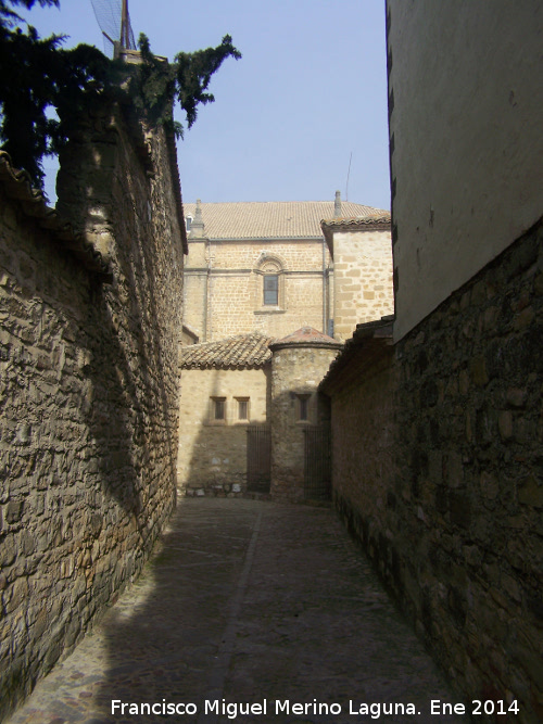 Calle Alta - Calle Alta. Con la Catedral al fondo